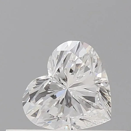 0.31ct Heart Natural Diamond (Colour E, Clarity VVS2, GIA Certified)