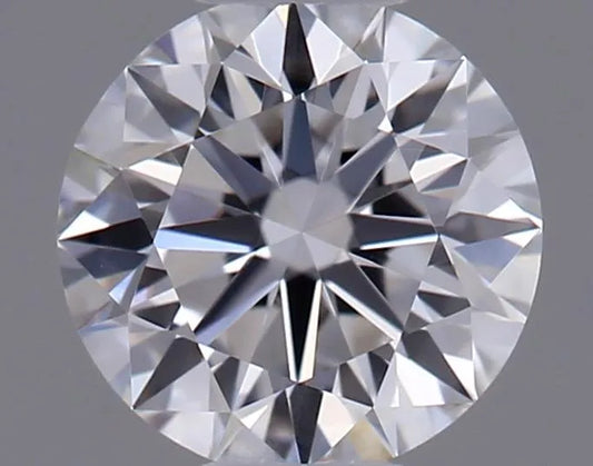 0.31ct Round Natural Diamond (Colour D, Clarity VVS2, Cut EX, GIA Certified)