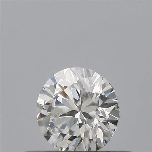 0.31ct Round Natural Diamond (Colour F, Clarity IF, Cut EX, GIA Certified)