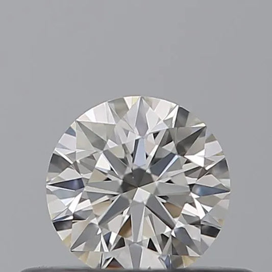 0.31ct Round Natural Diamond (Colour G, Clarity IF, Cut EX, IGI Certified)