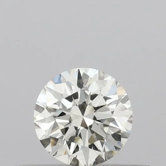 0.31ct Round Natural Diamond (Colour K, Clarity VVS2, Cut EX, IGI Certified)