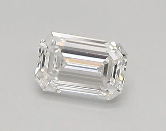 0.32ct Emerald Lab Grown Diamond (Colour D, Clarity VVS1, IGI Certified)
