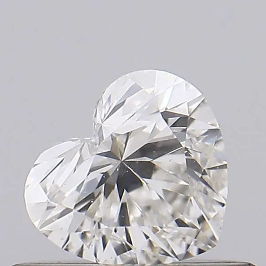 0.32ct Heart Natural Diamond (Colour J, Clarity SI1, GIA Certified)