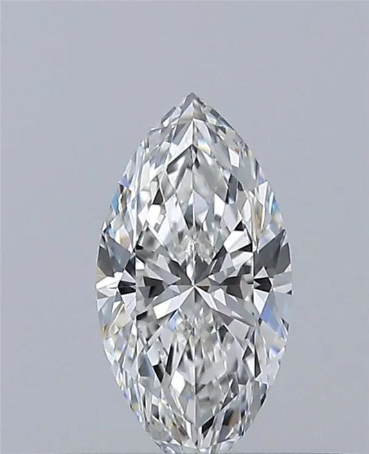 0.32ct Marquise Natural Diamond (Colour F, Clarity IF, GIA Certified)
