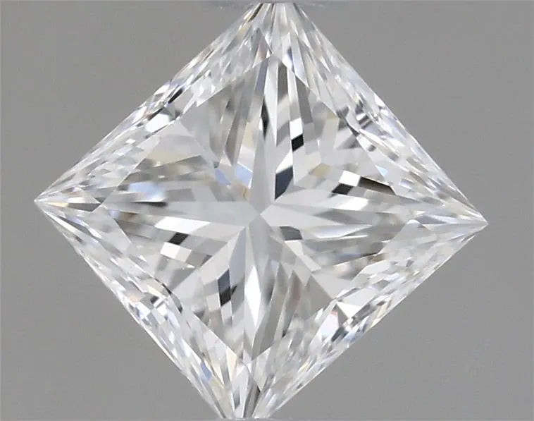 0.32ct Princess Natural Diamond (Colour E, Clarity VVS1, GIA Certified)