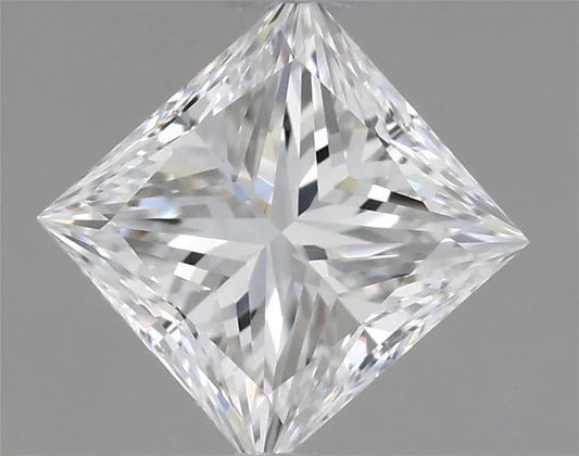 0.32ct Princess Natural Diamond (Colour E, Clarity VVS1, GIA Certified)