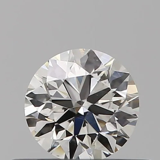 0.32ct Round Natural Diamond (Colour G, Clarity SI1, Cut EX, IGI Certified)