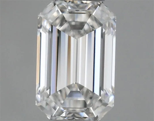 0.33ct Emerald Natural Diamond (Colour F, Clarity IF, GIA Certified)