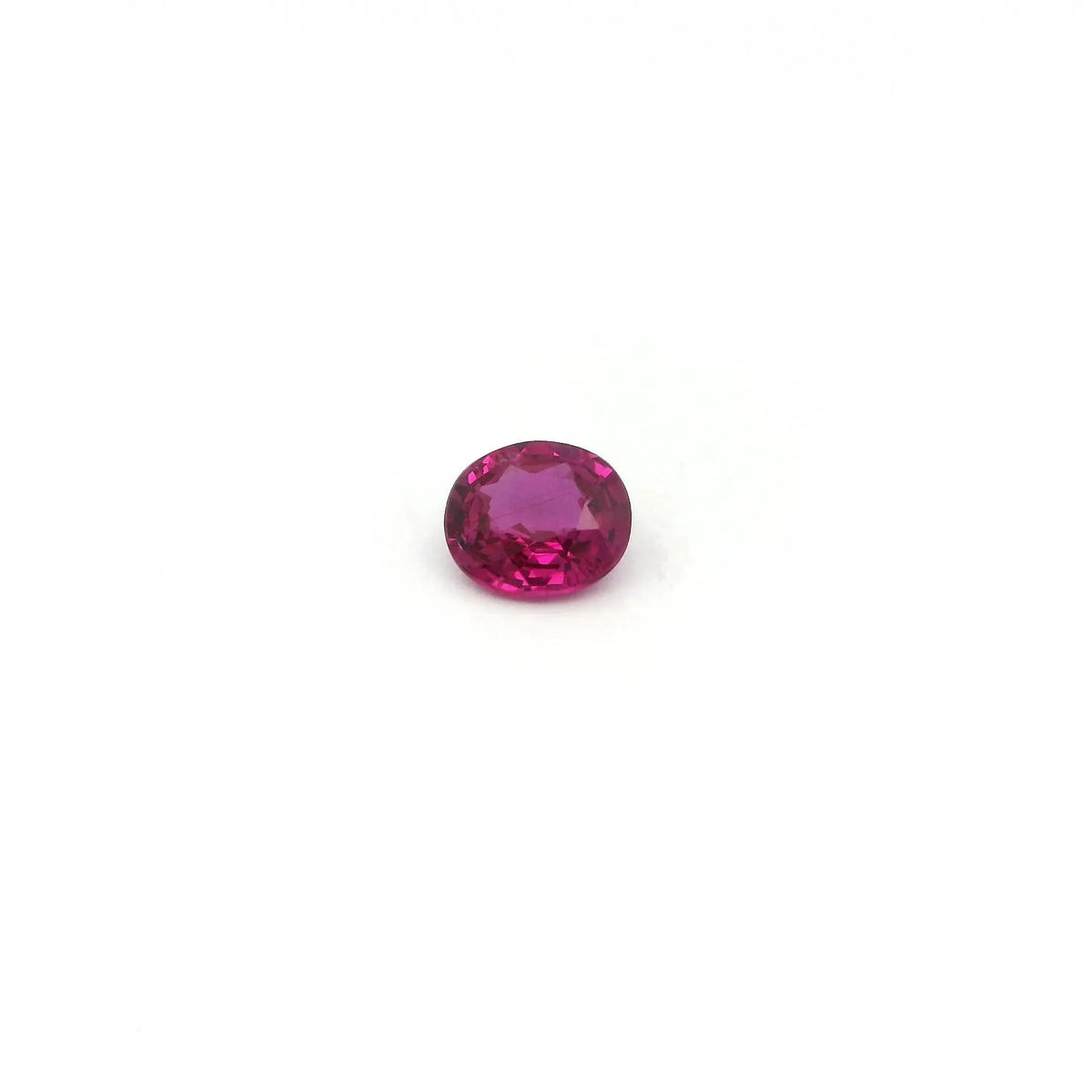 0.33ct Oval Natural Ruby (Colour Red, Clarity Slightly Included, Cut Faceted)