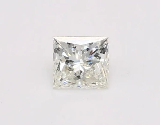 0.33ct Princess Natural Diamond (Colour K, Clarity VS2, GIA Certified)