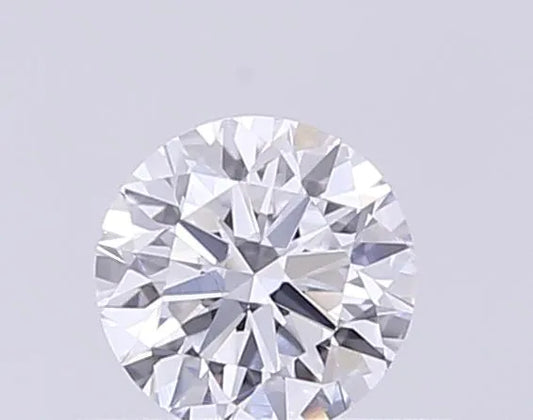 0.33ct Round Lab Grown Diamond (Colour D, Clarity VVS1, Cut EX, IGI Certified)