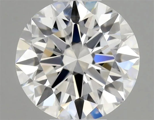 0.33ct Round Natural Diamond (Colour D, Clarity FL, Cut EX, GIA Certified)