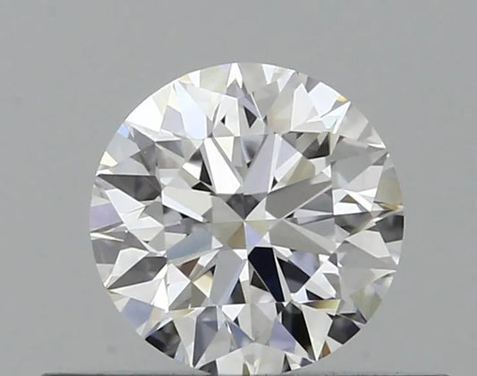 0.33ct Round Natural Diamond (Colour D, Clarity IF, Cut EX, GIA Certified)