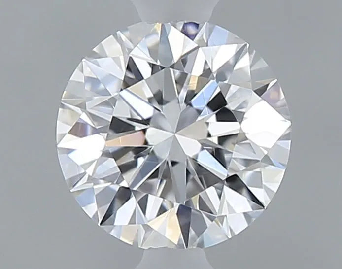 0.33ct Round Natural Diamond (Colour D, Clarity IF, Cut EX, GIA Certified)