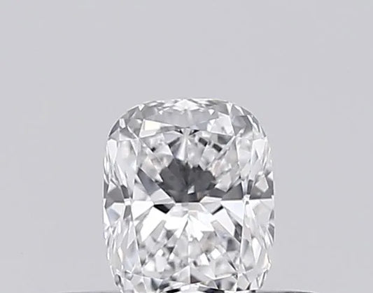 0.34ct Cushion brilliant Natural Diamond (Colour D, Clarity VVS2, GIA Certified)