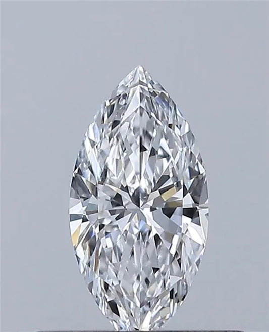 0.34ct Marquise Natural Diamond (Colour D, Clarity IF, GIA Certified)