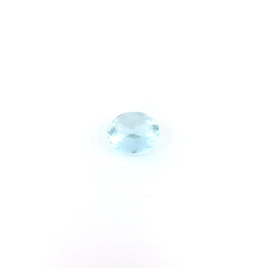 0.34ct Round Natural Aquamarine (Colour Blue, Clarity Eye Clean, Cut Faceted)