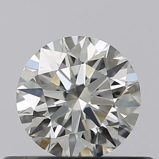 0.34ct Round Natural Diamond (Colour D, Clarity IF, Cut EX, GIA Certified)