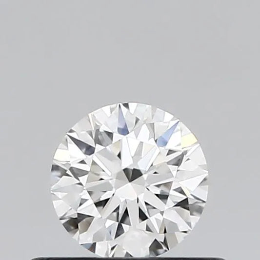 0.34ct Round Natural Diamond (Colour E, Clarity VVS2, Cut EX, IGI Certified)