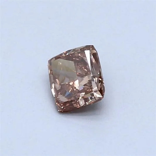 0.35ct Cushion brilliant Natural Diamond (Colour Fancy Brown, Clarity VS1, Cut VG, GIA Certified)
