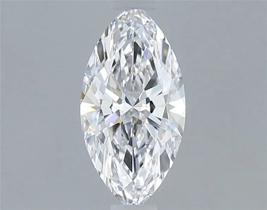 0.35ct Marquise Natural Diamond (Colour D, Clarity IF, GIA Certified)
