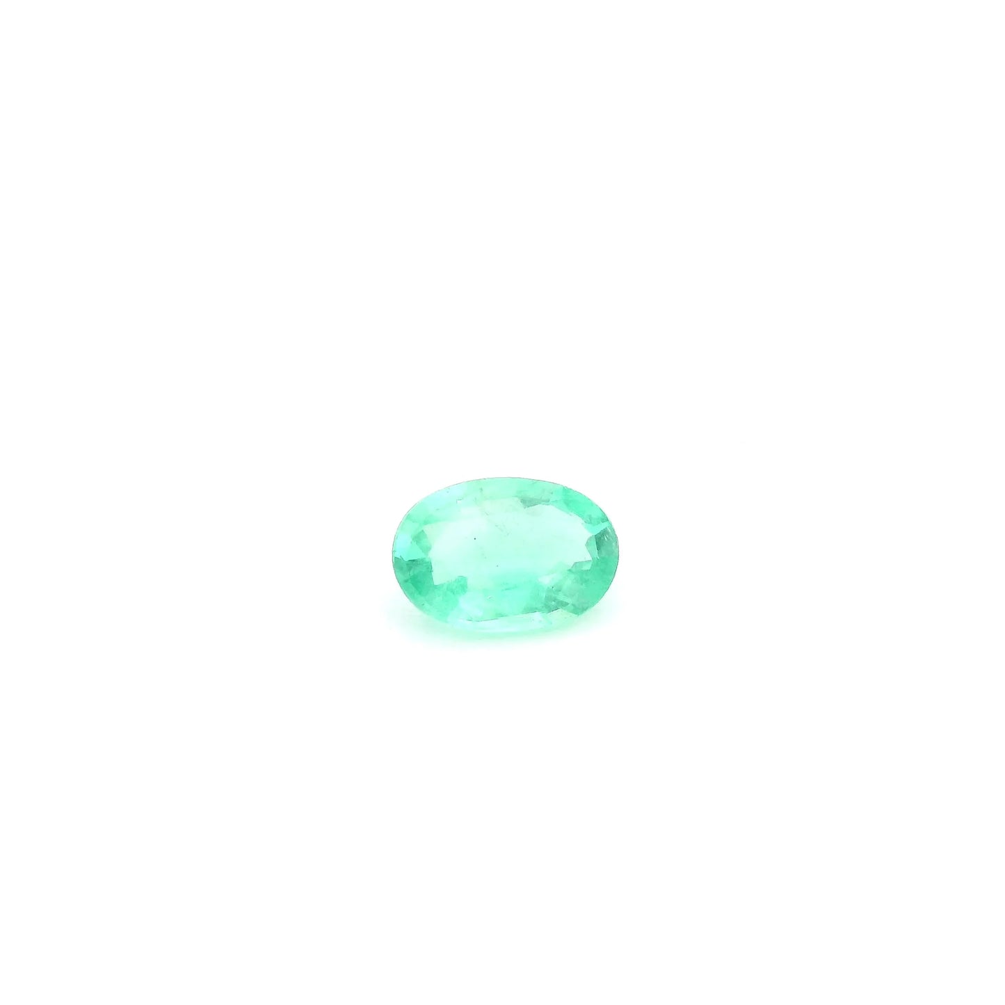 0.35ct Oval Natural Emerald (Colour Green, Clarity Slightly Included, Cut Faceted)