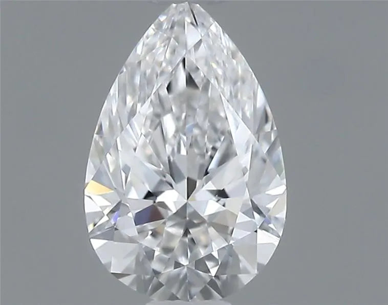 0.35ct Pear Natural Diamond (Colour D, Clarity IF, GIA Certified)