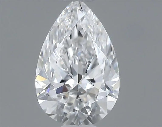 0.35ct Pear Natural Diamond (Colour D, Clarity IF, GIA Certified)