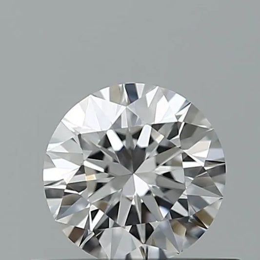 0.35ct Round Natural Diamond (Colour D, Clarity IF, Cut EX, GIA Certified)