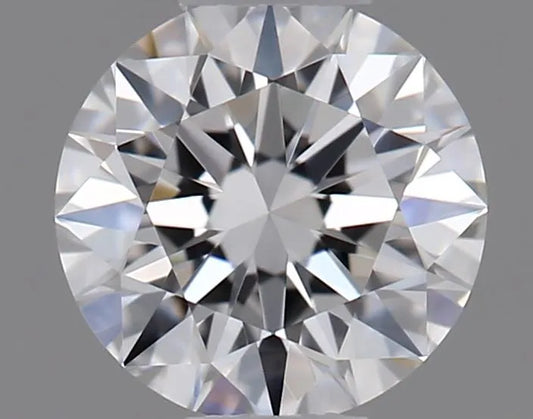 0.35ct Round Natural Diamond (Colour E, Clarity IF, Cut EX, IGI Certified)