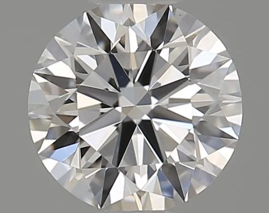 0.35ct Round Natural Diamond (Colour F, Clarity VS1, Cut EX, GIA Certified)