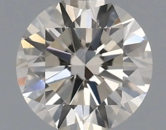 0.35ct Round Natural Diamond (Colour Fancy Light Brown, Clarity VVS1, Cut VG, IGI Certified)