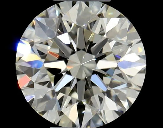 0.35ct Round Natural Diamond (Colour J, Clarity IF, Cut EX, IGI Certified)