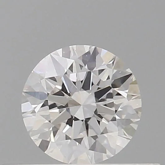 0.36ct Round Natural Diamond (Colour F, Clarity VS2, Cut EX, GIA Certified)