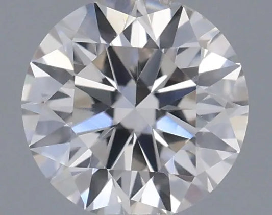0.36ct Round Natural Diamond (Colour H, Clarity VS2, Cut EX, IGI Certified)