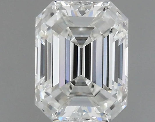0.37ct Emerald Natural Diamond (Colour F, Clarity VVS2, GIA Certified)