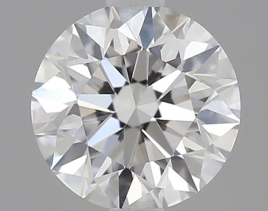 0.37ct Round Natural Diamond (Colour D, Clarity IF, Cut EX, GIA Certified)