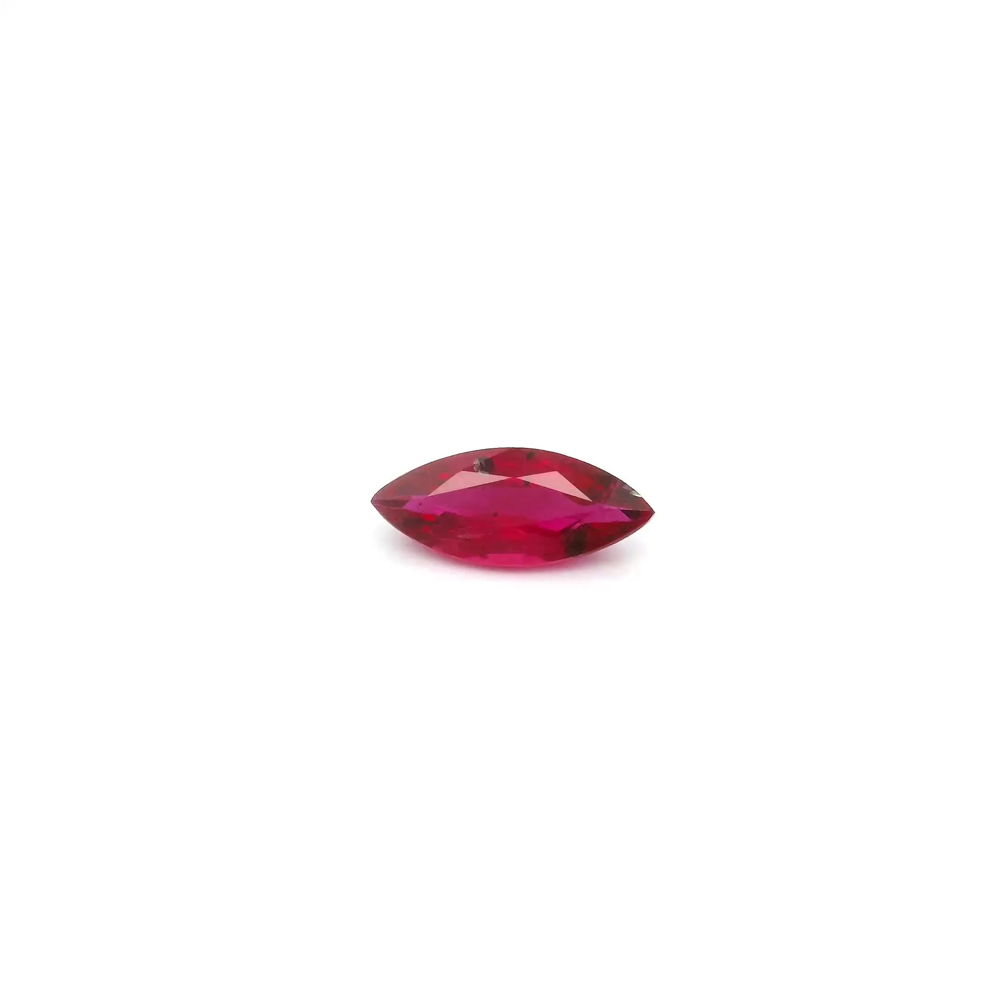 0.38ct Marquise Natural Ruby (Colour Red, Clarity Moderately Included, Cut Faceted)