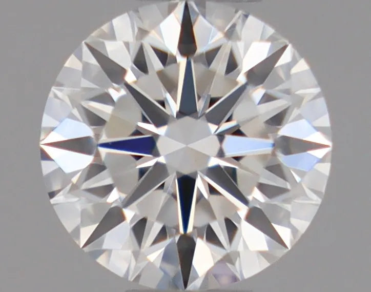 0.38ct Round Natural Diamond (Colour F, Clarity IF, Cut EX, GIA Certified)