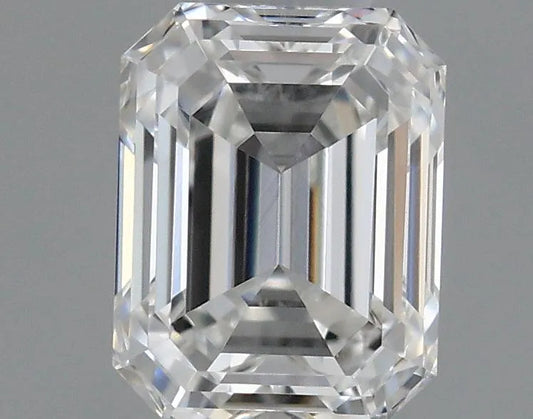 0.40ct Emerald Natural Diamond (Colour F, Clarity VVS2, GIA Certified)