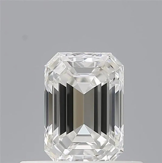 0.40ct Emerald Natural Diamond (Colour F, Clarity VVS2, GIA Certified)