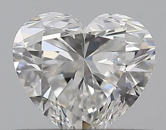 0.40ct Heart Natural Diamond (Colour F, Clarity VS1, Cut EX, GIA Certified)