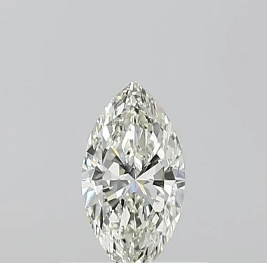 0.40ct Marquise Natural Diamond (Colour K, Clarity VS1, Cut EX, GIA Certified)