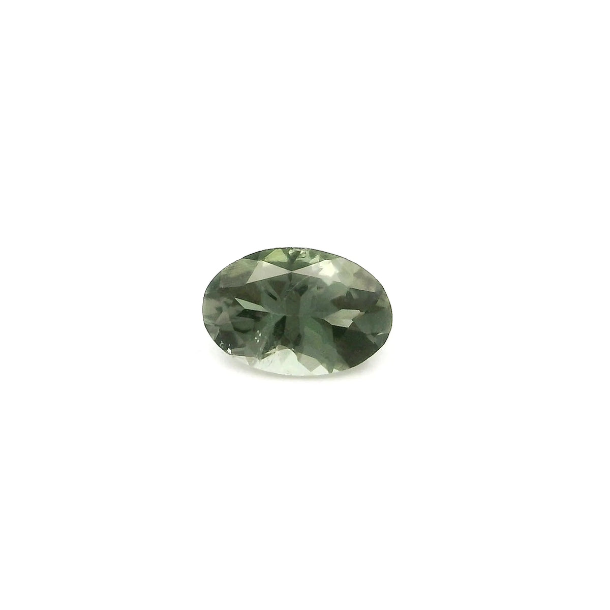 0.40ct Oval Natural Tourmaline (Colour Green, Clarity Slightly Included, Cut Faceted)