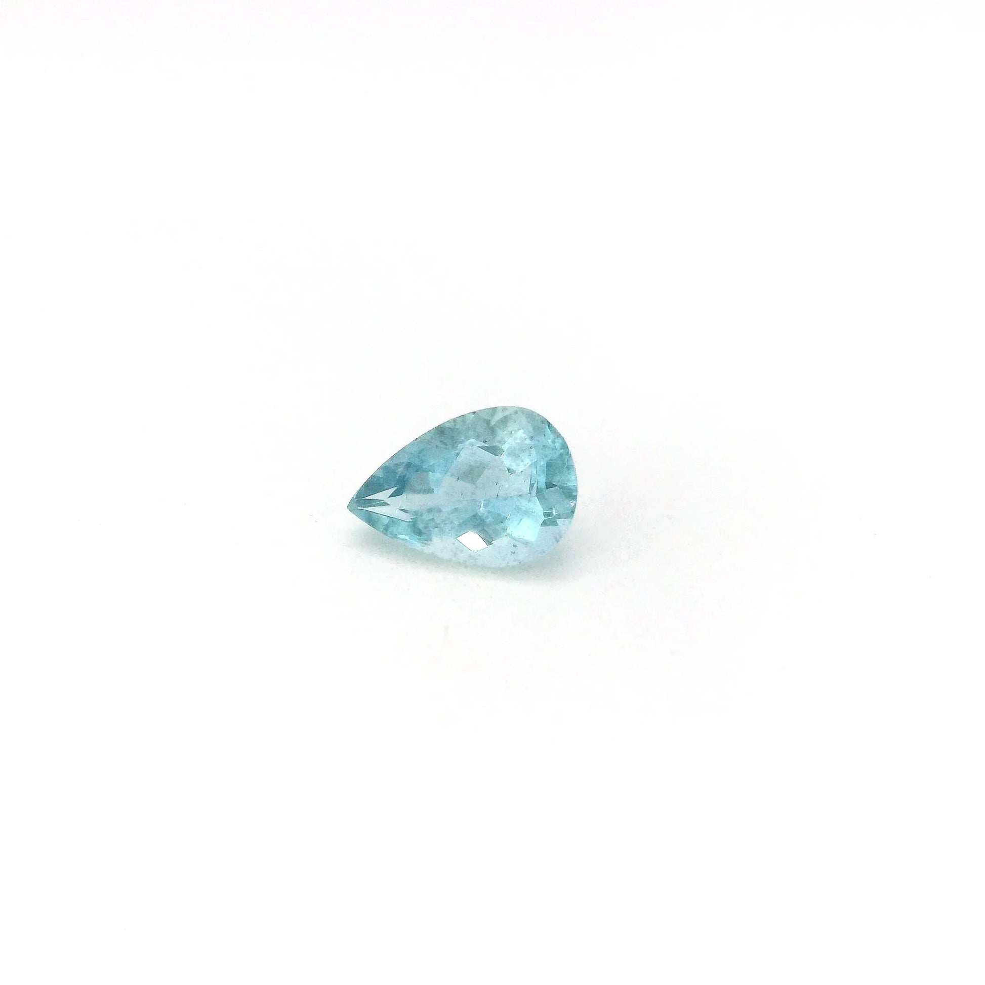 0.40ct Pear Natural Aquamarine (Colour Blue, Clarity Eye Clean, Cut Faceted)