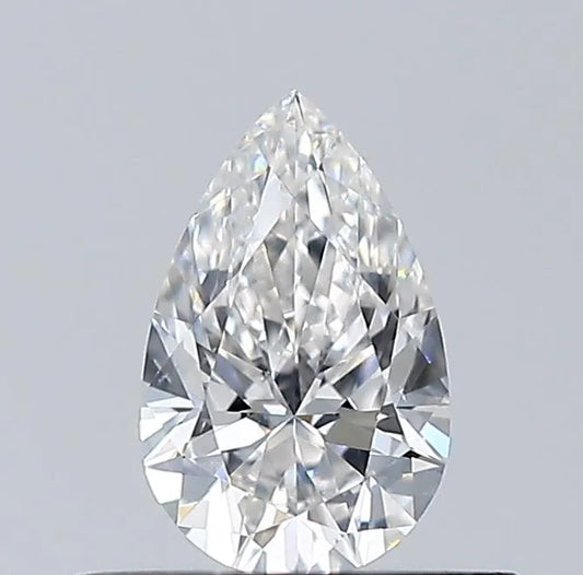 0.40ct Pear Natural Diamond (Colour G, Clarity VS2, GIA Certified)