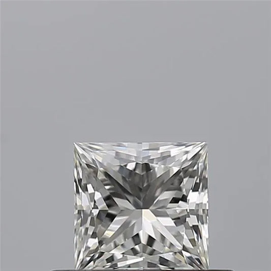 0.40ct Princess Natural Diamond (Colour F, Clarity VVS1, Cut EX, IGI Certified)