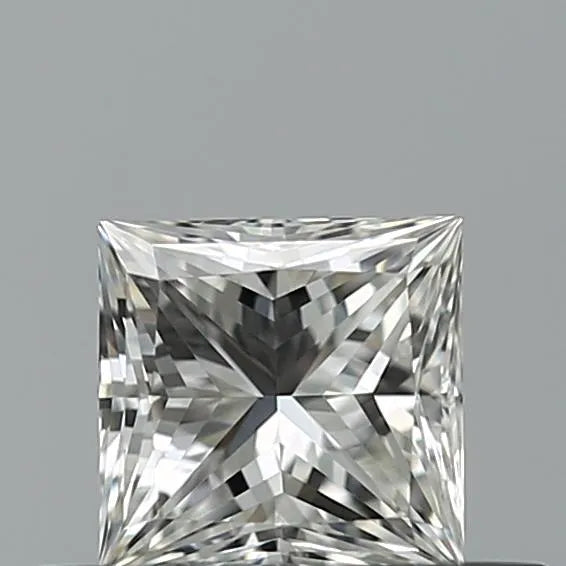 0.40ct Princess Natural Diamond (Colour F, Clarity VVS1, Cut EX, IGI Certified)