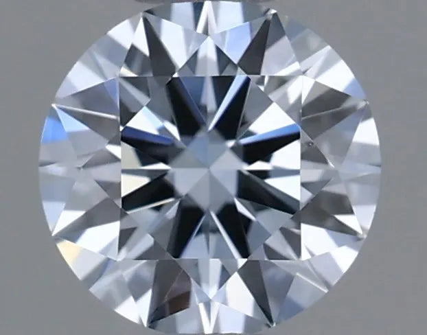 0.40ct Round Lab Grown Diamond (Colour Fancy Light Blue, Clarity VVS2, Cut EX, IGI Certified)