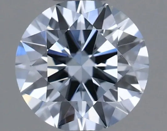 0.40ct Round Lab Grown Diamond (Colour Fancy Light Blue, Clarity VVS2, Cut EX, IGI Certified)